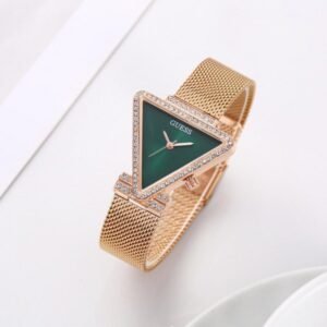 GUES_S TRICON QUARTZ COPPER GREEN - J968