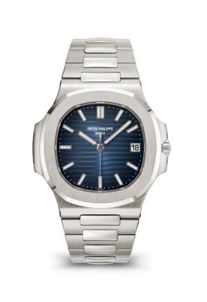 PATEK PHILIPPEE NAUTILUS SELF-WINDING SILVER-BLUE (SRK)