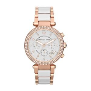 MICHAEL KORS – PARKER WATCH (WHITE / ROSEGOLD)