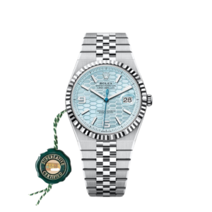ROLEX LAND-DWELLER PLATINUM ICE BLUE DIAL (2025)