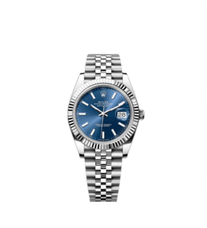 ROLEX  DATE JUST (SILVER BLUE) – VIRAT KOHLI