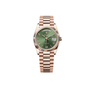 ROLEX DAY DATE ROSEGOLD OLIVE GREEN
